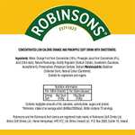 Robinsons Double Strength Orange & Pineapple/Orange (S&S £1.40/1.30 w/voucher)