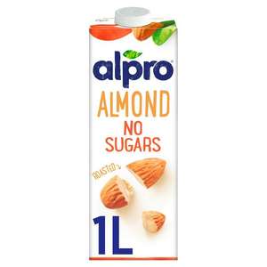 Alpro Almond Unsweetened 1 Litre found for 19p at Farmfoods, Dunstable (Bedfordshire)