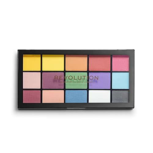 Makeup Revolution, Reloaded, Eyeshadow Palette, Marvellous Mattes, 15 Shades, 16.5g £3.33 (£3 S&S) @ Amazon