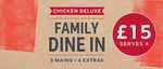 Chicken Deluxe Family Dine In - 2 Mains + 4 Extras / Sides Serves 4 For £15 @ Marks & Spencer (M&S)