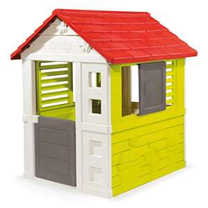 SMOBY KIDS NATURE PLAYHOUSE (1.2M TALL) £85 with voucher @ Amazon