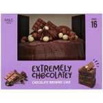 M&S Extremely Chocolatey Chocolate Brownie Cake £3 @ Ocado