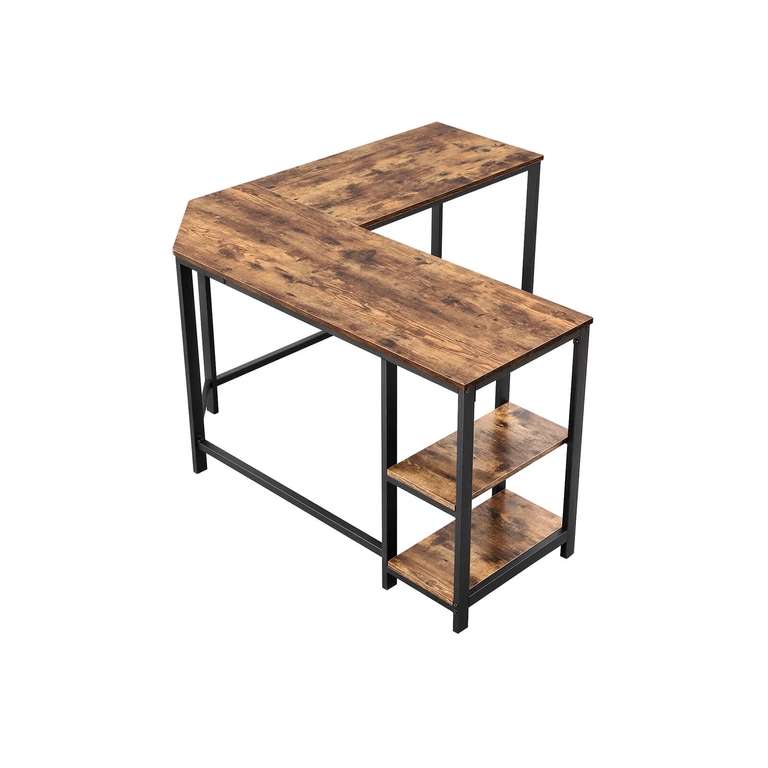 Songmics L-Shaped Corner Computer Desk - £73.99 Delivered with Code @ Songmics