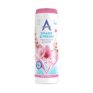 Astonish Shake & Fresh Carpet Freshener, Eliminates Odours, Pink Blossom, 400g (95P/85P on Subscribe & Save)