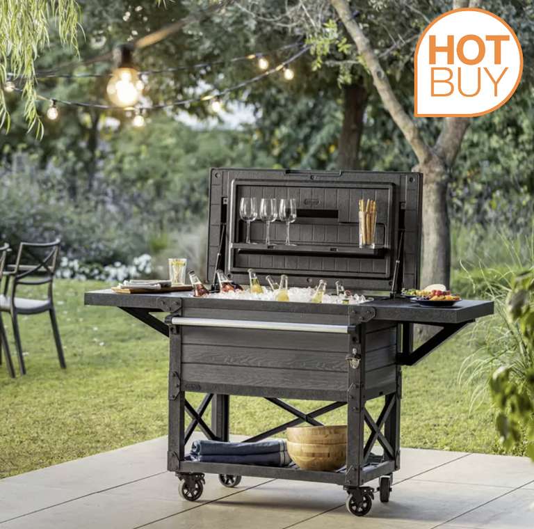 Keter 85 Litre Patio Cooler and Beverage Cart £179.99 @ Costco