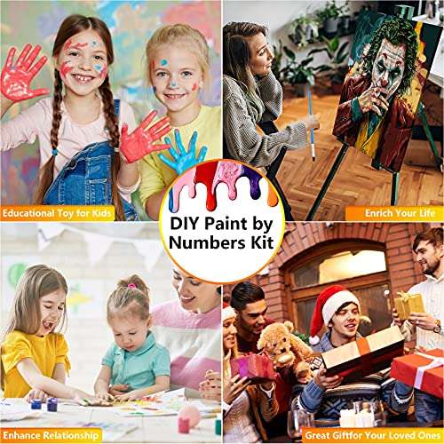 HOMALZ Paint by Numbers DIY Painting on Canvas Oil Painting Colour With Brushes £4.99 Dispatches from Amazon Sold by Creative Mart Ltd