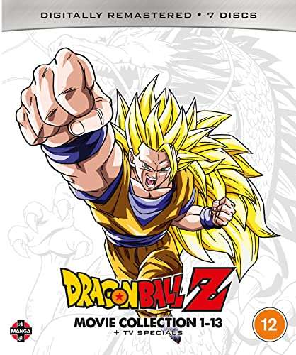 Dragon Ball Z Movie Complete Collection: Movies 1-13 + TV Specials - Blu-ray £34.85 @ Amazon