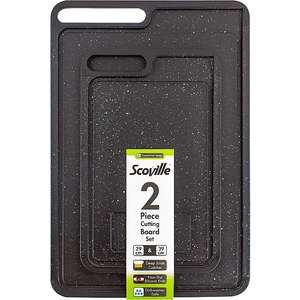 Scoville 2 Piece Cutting Board Set : 39cms & 29cms - £7 + Free Click & Collect @ George (Asda)