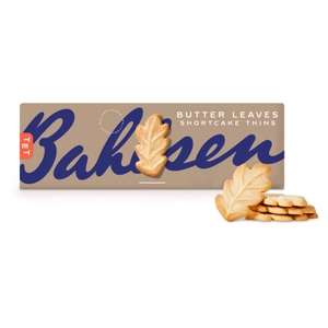Bahlsen Butter Leaves Shortcake Thins Buttery Biscuit 125g