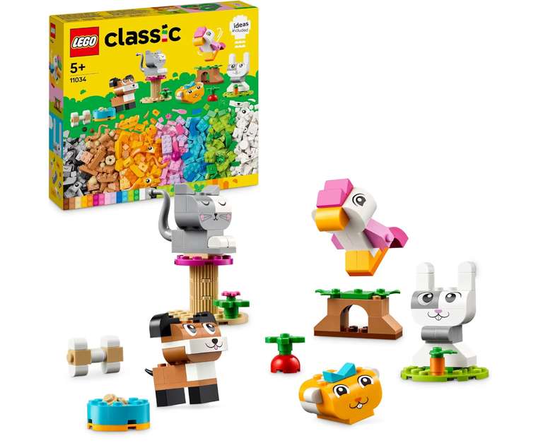 Lego Creative Pets Classic 11034 - Free Click n Collect