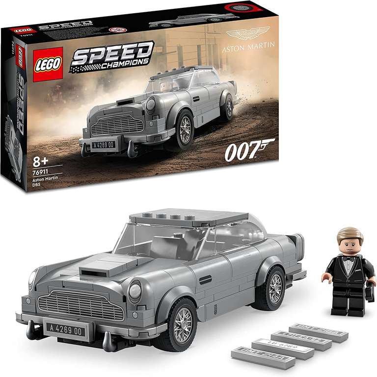 LEGO Speed Champions 007 Aston Martin DB5 Car Toy 76911 £16 + Free Click & Collect @ Argos