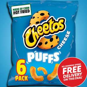 Bulk Special 216 x Cheetos Cheese Flavour Corn Puffs 13g Crisps Packs
