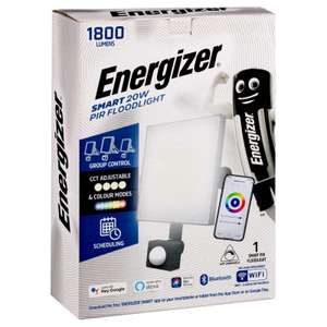 Energizer Smart 20W PIR Floodlight £5 instore @ B&M ( Wellingborough)