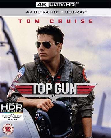 Top Gun 4K Blu Ray Used £8 + Free Click & Collect @ CeX