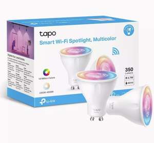 TP Link Tapo L630 GU10 Multicolor Smart Wi-Fi LED Spotlight - Free C&C