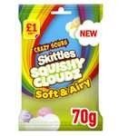 Skittles squishy cloudz crazy sour 70g - Instore Borehamwood