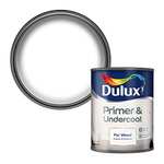 Dulux Primer & Undercoat Paint For Wood - 750Ml , White - £9.99 @ Amazon