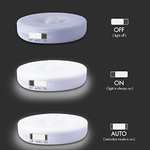 GONICVIN Sensor Lights Rechargeable Wireless Wall LED Night Lamps Auto/On/Off £8.99 @ Amazon