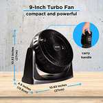 Nuovva Desk Turbo Fan [In Black Or White] £22.99 Dispatches from and Sold by MALMO - Amazon