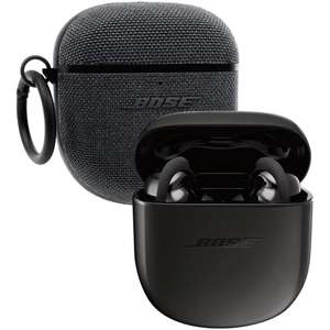 Bose Quietcomfort Earbuds II (Black) with free protective case (£178.13 with fee-free card)