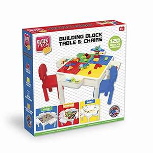 Abeec Block Tech 4-in-1 Activity Table with Two Chairs and 120 Blocks for £44.99 delivered @ Amazon / Abeec