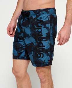 Superdry Men's Premium Neo Camo Swim Shorts - Size S/M only sold by Superdry