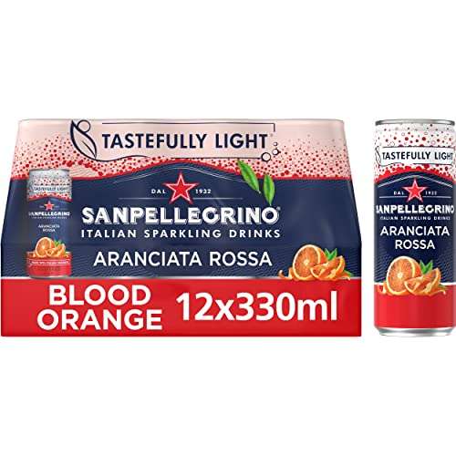 San Pellegrino Blood Orange 12x330ml £7 or £6.65 Subscribe and Save @ Amazon
