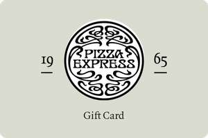 20% Off Pizza Express eGift Card - e.g. £10 gift card for £8 (Gift card amount between £10 - £100) @ Tesco Gift Cards