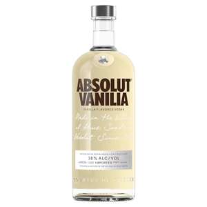 Absolut Vanilla Flavoured Swedish Vodka 1L - Instore Surrey Quays
