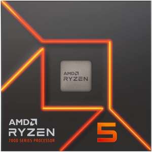 AMD Ryzen 5 7600 Processor ( 6 cores + 12 threads / Socket AM5 / DDR5 / PCIe 5.0 / Wraith Stealth CPU cooler ) cheaper w/fee free card