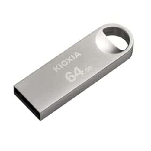KIOXIA TransMemory U366 USB Flash Drive 64GB 3.0 USB File Transfer on PC/MAC, Metal - £4.68 @ Amazon