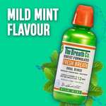 The Breath Co Fresh Breath Oral Rinse - Mild Mint Flavour, 500 ml £5 / £4.75 with Subscribe and Save @ Amazon