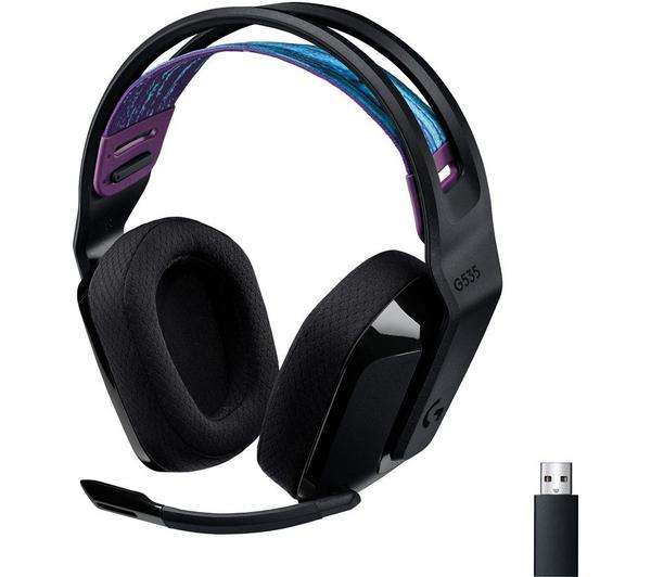 LOGITECH G535 LIGHTSPEED Wireless Gaming Headset - Black £54.99 Free Collection @ Currys
