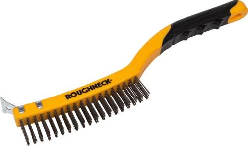 Roughneck ROU52032 Heavy Duty Wire Brush With Scraper £3.50 @ Amazon