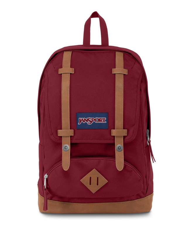JANSPORT Cortlandt, Large Backpack, 25 L, 15in laptop compartment, Russet Red