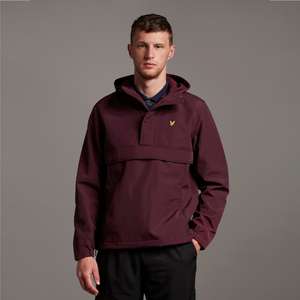 Sale - Fleece Lined Nylon Overhead Jacket (in Burgundy) - £41.45 delivered (next day) with code @ Lyle & Scott