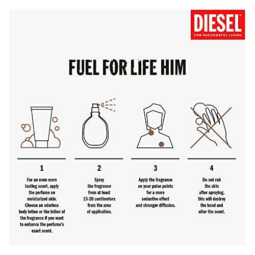 Diesel Fuel for Life For Him, Eau de Toilette 125ml - £30 (£28.50 on monthly Subscribe & Save) @ Amazon