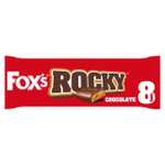 Fox's Rocky Chocolate / Caramel Biscuit Bars 8 Pack
