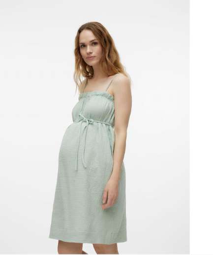 Mamalicious Mama Mini Dress  silt green, size 10/12 at Sports Direct |  hotukdeals
