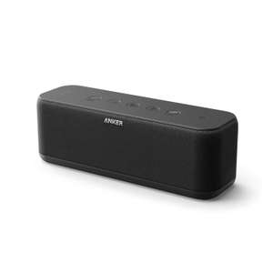 Anker Soundcore Boost Upgraded Version Bluetooth Speaker 12H Playtime, IPX7 Waterproof, Wireless Stereo Pairing Sold by AnkerDirect UK FBA