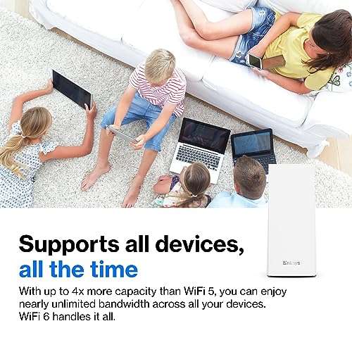 Linksys AX5400 Whole Home Mesh WiFi 6 System
