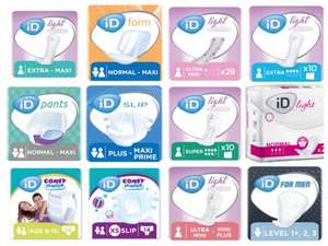 Free incontinence pads samples