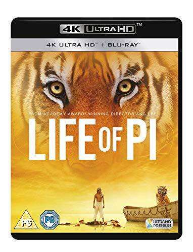 Life of Pi 4k Blu Ray Sold By Philps Toys