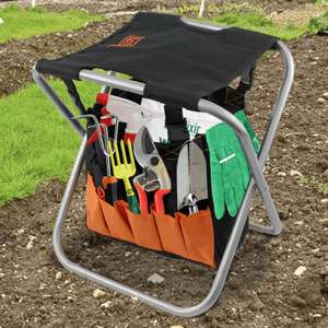 Black + Decker Foldable Garden Fishing Utility Stool - £12.60 Delivered @ WeeklyDeals4Less