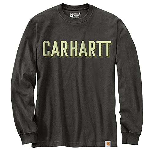 Carhartt Long Sleeve Top Peat Colour Size M, XL and XXL £16 @ Amazon