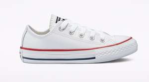 Chuck Taylor All Star Leather- Children Sizes UK 13.5 UK 1.5 UK 2.5 - £19.97 + £5.50 delivery at Converse