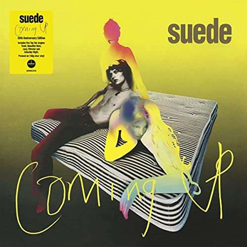 Suede - Coming Up - 25th anniversary Clear vinyl