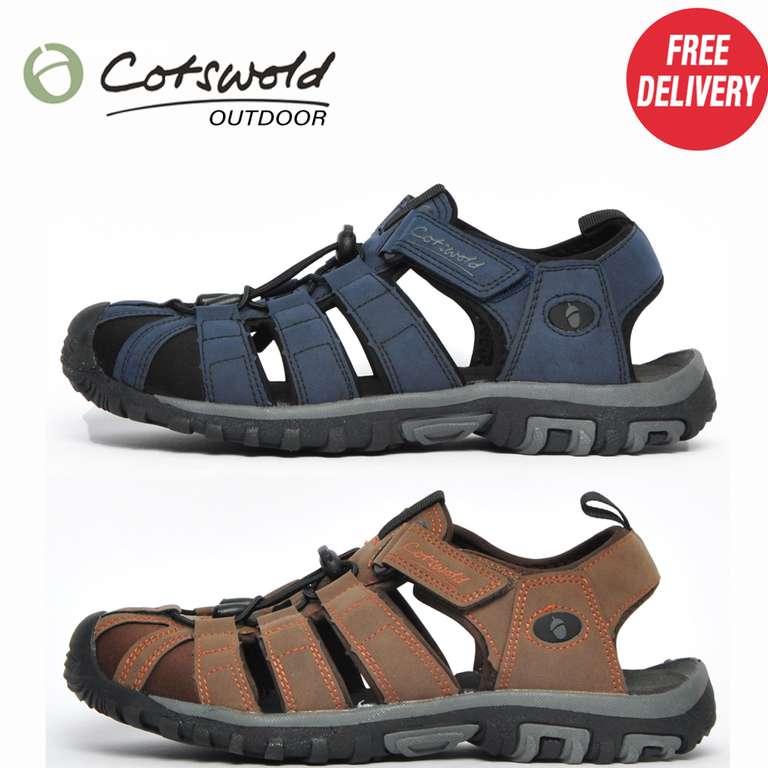 Cotswold Mens Colesbourne Adventure Sandals Reduced with code + Free Delivery