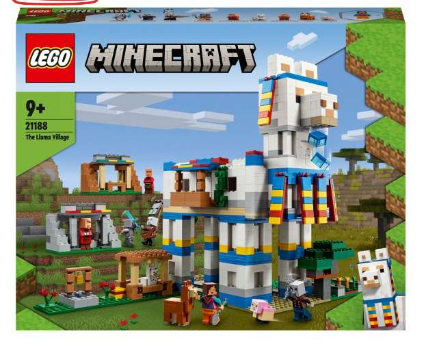 LEGO 21188 Minecraft The Llama Village House Set
