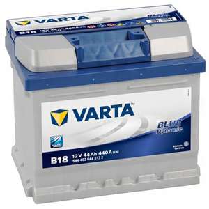 Varta Blue 063 12V Car Battery 4 Year Guarantee 44AH 440CCA 0/1 B13 By Varta - with code, sold by carpartsbargains